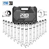 Electric Wrench Prostormer 14st Keys Set Multitool Ratchet Spanners Hand Tool Universal Car Repair S 230412