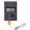 Digitales LCD-Thermometer vom Typ K Temperaturinstrumente Einzeleingang Pro Thermoelementsonde Detektor Sensor Reader Meter TM