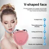 Массажер для лица EMS Lifting Microcurrent Roller Face Massager Skin Anti -Maringle Старение массаж Micro -ток для похудения Roller Machine 230411