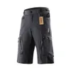 Radhose TOMSHOO Radhose Herren Baggy Radhose Atmungsaktiv Outdoor Sport MTB Fahrrad Radfahren Laufen Kurze Hose für Ciclismo 230412