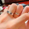 Kafatası Yüzüğü Unisex Fashion Luxury Band Rings Erkekler ve Kadınlar İçin Moda Takı Aksesuarları