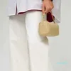 De rij designer zakken lederen tas lederen vaste kleur draagbaar kussen lunchzagersclassic draagtas
