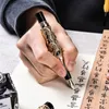 Fountain Pens Jinhao 최신 디자인 용과 피닉스 골든 메탈 만년필 고품질 판매 고품질 쓰기 선물 펜 230412