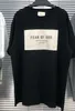T-shirt da uomo Stagione 6 Esclusiva Classic Gear of God Patch frontale Coppia da donna Girocollo T230412