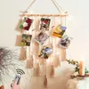 Bilderrahmen Po Display Makramee Wandbehang Bilder Boho Wohnkultur Kinder Baby Raumdekoration Geschenk Freund und Familie 230411