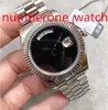 News Men Watches Baby Blue Dial New Automatic Mechanics 41MM Sapphire Glass Stainless mens watch