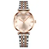 Armbandsur Biden Luxury Women Armband Quartz Watches For Magnetic Watch Ladies Dress Pink Dial Wrist Clock Relogio Feminino