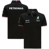 Herrpikétröja 2023 sommar Malaysia National F1 Team bilpikétröja Pikétröja för racing för män Casual 3M412