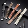 Watch Bands Leather Band per Samsung Galaxy orologio 4 classico 46mm 42mm 44mm 44 mm smartwatch senza spazi vuoti Bracciale Correa Galaxy Watch 54 Strap 230411