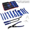 FreeShipping 30 PCS/Set Panel Removal Open Pry Tools Kit Car Dash Radio Trim Cars Universal Special Disassemply Repair Tool ofGBJ