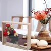 Frames Dried Flower Display Holder Shadow Case Insect Po Three-dimensional Stand