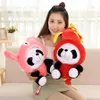 Panda da 20 cm regalo di Natale zodiaco cinese peluche bambola di pezza giocattolo divano arredamento camera da letto decorazione regalo di compleanno