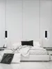 Настенные светильники, лампа для спальни, прикроватная тумбочка, минималистичный современный фон для гостиной, коридор, скандинавская креативная лестница