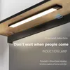 Lámparas de pared, luz de armario con Sensor de movimiento de 10-40CM con Cable de carga, lámpara de iluminación magnética para cocina, muebles desmontables para el hogar