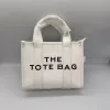 Bolsos de hombro tipo bandolera de diseñador para mujer, bolso de mano con estampado de letras, de piel sintética, primavera 2023