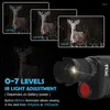 Camcorders 1080p Ночное устройство инфракрасная монокулярная камера 4x цифровой охотничий телескоп на открытом воздухе двойной день 1000м