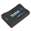 Freeshipping 1080p H-DM-I do Scart wideo Audio Upscale Kontwerter AV Adapter sygnałowy HD TV