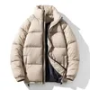 Mens Down Parkas Winter Jacket Men Warm Puffer Jackets Thick Casual Padded Coat Outwear Casaco Masculina Inverno Abrigo Hombre 231110