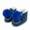 Bottes chaudes en coton pour bébés filles et garçons, chaussures décontractées, mignonnes, antidérapantes, semelle souple, automne et hiver