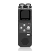 Freeshipping Digital Audio Voice Recorder 8GB 16GB Professional Portable Recorder Mp3 för affärsstöd upp till 64G TF -kort DSGVO