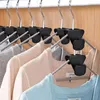 Hangers Hanger Space Saver Garderobe Hooks Organizer verbindt Cascading Plastic Slaapkamer Kast Opslag Rek
