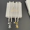 Choker Vintage Classic Exquisite Fashion Anchor Pearl Necklace