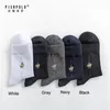 PIER POLO Fashion Brand Crew Cotton Calcetines Hombre Business Male Embroidery Dress Socks Men Gift 201012293l