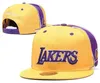 Los Angeles „Lakers” czapki 2023-24 unisex luksusowy moda bawełna bawełniana czapka baseballowa kapelusz snapback hurt haft haft hurtowy wiosna letnia czapka hurtowa a10