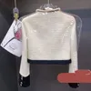 Designer Sweater Hommes Femmes Pulls Jumper Broderie Imprimer Pull Tricoté Classique Tricots Automne Hiver Garder Au Chaud Pulls Mens Design Pull CHANNEL Knit 96