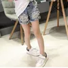 Shorts Girls Summer Jeans Pants With Belt for Baby Girl 100 Cotton High Quality 2023 Brand Kids Lovely 230412