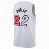 Hommes Jeunes Jimmy Butler Tyler Herro Basketball Jersey Bam Adebayo Dwyane Wade Caleb Martin 2023 2024 City Rose Bleu Noir Maillots Rouge Blanc Chemise 22 14 3 13