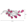 Brooches Zircon For Women Exquisite Romantic Wedding Bride Jewelry Brooch Pin Valentine's Day Gift Dress Coat Accessory HQ2041