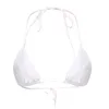 Costumi da bagno da donna Moda Estate Donna Pizzo scozzese Costume da bagno sexy Reggiseno non imbottito Perizoma Bikini Set Costume da bagno da donna Costumi da bagno Donna