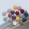 Decorative Objects Figurines 10PCS Round Refrigerator Magnets 15mm Small Stickers I Color Magnet Souvenir Gift Home Decoration 230412