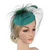 Bandanas Mesh Bandband Fascinator Hats femmes fascinateurs