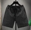 MHF136 Designer Heren shorts Summer Snelle drogende print reflecterende strand shorts