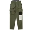 Męskie spodnie jesienne i zimowe Men's Stone Mark Multi Pocket Tool Fashion Casual Pants 230412