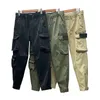 Men's Pants Autumn Cargo Pants Men's Drawstring Elastic Waist Spring Trousers Sports Casual Coat Techwear Streetwear MA553 230412