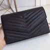 Rectangle Designer Bag envelopes letter shoulder bag cover quilted chains faux ladies leathers classical caviars couples white fashion luxurys handbags XB012 F23