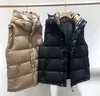 designer jacket women down vest sleeveless hooded puffer jackets womens coat