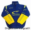 Vestes pour hommes F1 Formula One veste de course automne et hiver équipe vêtements en coton brodé spot sas 4123