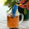 Cartoon Platypus Silicone Infuser Tea Leaf Sile Lose Herbal Spice Filter Diffuser Coffee Tea Tools Party Gift