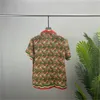 Mężczyźni designerskie koszule Summer Shoort Sleeve Casualne koszule moda luźna polo w stylu plażowym oddychające tshirts tee odzież Q53