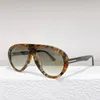 Sunglasses TF Original Real T On Both Sides Men Fashion Oval Uv400 Eyeglasses Women Acetate Tortoise Glasses