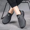 Zapatos de vestir originales de alta calidad para hombre, zapatillas informales sin cordones para hombre, grandes zapatillas transpirables para correr, Verano 230412