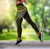 Women's Leggings Egypt Eagle God Tattoos 3D All Over Printed Women Hollow Tank Top Leggings Set Sexy Elastic Female Skinny Leggings LKB-01 230412