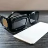 2022Fashion Classic design Polarized 2023 Luxury Sunglasses 0811S Black Gray Rectangular-frame Sun glasses Women case