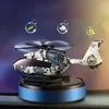 Solar Cars Luchtverfrisser Energie Roterende helikopter Aroma Diffuser Verfrissers Interieur Decoratie -accessoires