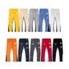 2024 Nuovi Jeans da uomo Pantaloni tecnici Jeans Dept Pantaloni Retro Lavaggio Gallerie Pantaloni sportivi Maculato Lettera Stampa Cotone Donna Coppia Allentato Versatile Casual Dritto Autunno fd