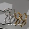 Baumelnde Ohrringe Retro-Schlangenform für Männer und Frauen Leichtes Luxus-Nischen-Design Sense Of Ear Buckle Small Animal Rings